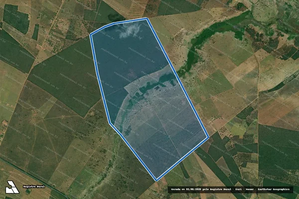 Imagem de satélite de FAZENDA CAMARA - Parcela 1 em Olindina - BA