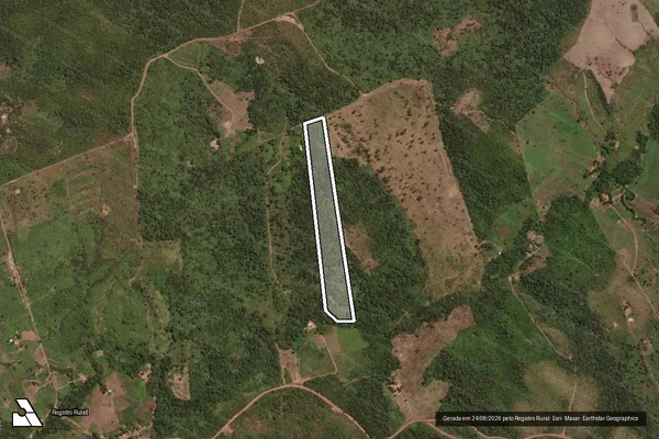 Imagem de satélite de Lote 21-B, PA Faveira - Lote 21-B, PA Faveira em Rio Sono - TO