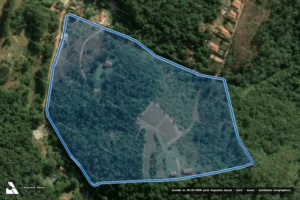 Imagem de satélite de SÍTIO DONA RICA - Parte 1 em Mairinque - SP