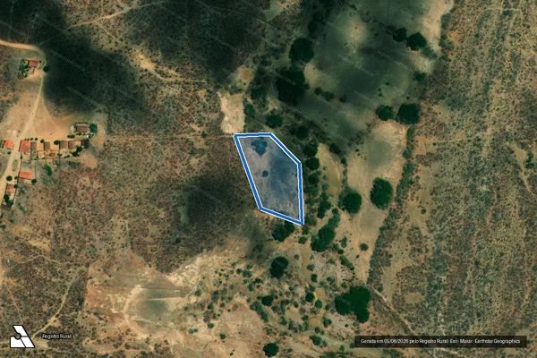 Imagem de satélite de SITIO MOREIRA I ? LOTE 0787 - Parte 1 em Jaguaribe - CE