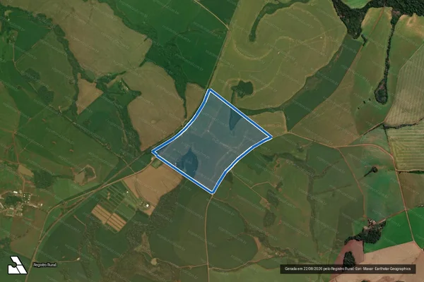 Imagem de satélite de Fazenda da Taipa - Gleba 35 em Condor - RS