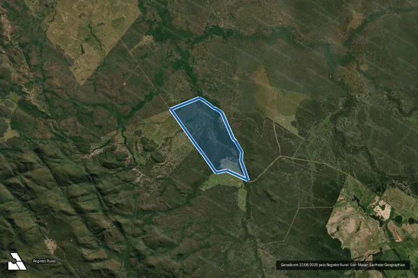 Imagem de satélite de Fazenda Congonhas - Parte 2 em Porto Murtinho - MS