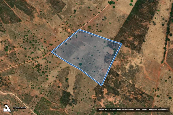 Imagem de satélite de FAZENDA  SETEMBRO - Parte 2 em Coribe - BA