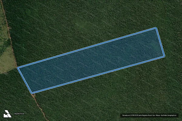 Imagem de satélite de M-2 - Setor 19 - LOTE 13A - Lote 13A em Manicoré - AM