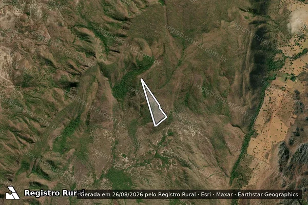 Imagem de satélite de FAZENDA CHAPADA - FAZENDA CHAPADA Parte 3 em Monte Alegre de Goiás - GO