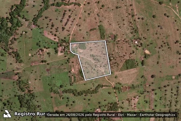 Imagem de satélite de FAZENDA SÃO JOAQUIM em Formosa - GO