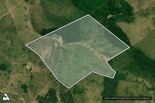 Imagem de satélite de PROJETO ASSENTAMENTO IMPERIAL - LOTE 24 / Parcela 1