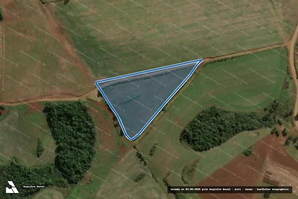 Imagem de satélite de LOTE 08 - PA 13 DE JUNHO - LOTE 08 B em Passos Maia - SC