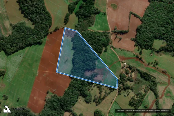Imagem de satélite de PE Jaboticabal - Lote 31 - Lote 31 em Ibiraiaras - RS