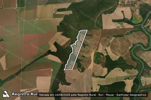 Imagem de satélite de FAZENDA TELES PIRES ? I - FAZENDA TELES PIRES ? I em Sorriso - MT