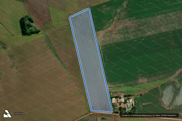 Imagem de satélite de Padre Reus - Parcela 1 em Capão do Cipó - RS