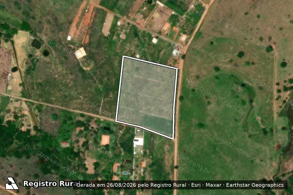 Imagem de satélite de FAZENDA TRÊS IRMÃOS - Gleba 08 em Governador Valadares - MG