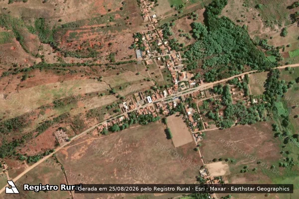 Imagem de satélite de Canabrava / Parte 1