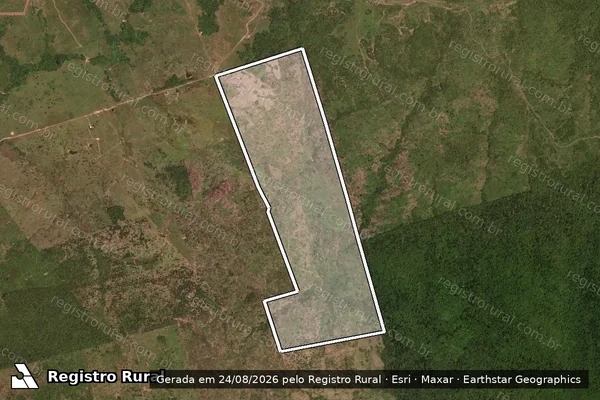 Imagem de satélite de PA PEDRO ALCANTARA ? LOTES 100, 105, 106 e 107 - Lotes 100, 105, 106 e 107 em Santa Maria das Barreiras - PA