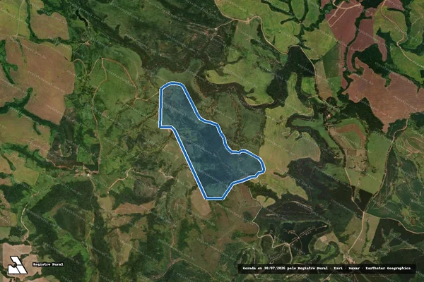 Imagem de satélite de FAZENDA BARRA SECA - FAZENDA BARRA SECA - REM - B em Rio Branco do Ivaí - PR