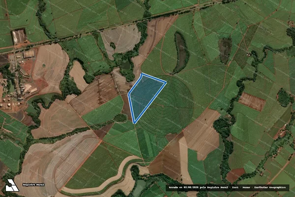 Imagem de satélite de Fazenda Santo Antonio Gleba C - Fazenda Santo Antonio Gleba C em Pirassununga - SP