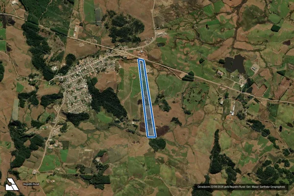 Imagem de satélite de Fazenda Xarqueadas - Fazenda Xarqueadas em São José dos Ausentes - RS