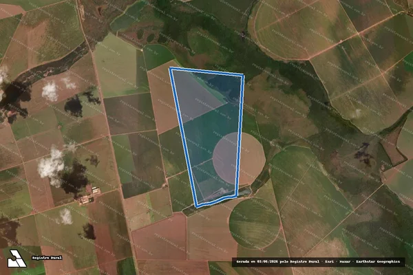 Imagem de satélite de Fazenda Planalto em Primavera do Leste - MT