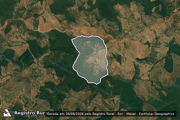 Imagem de satélite de ?Grota dos Monos ? Fazenda do Buraco? - Parte 1 em Rio Vermelho - MG
