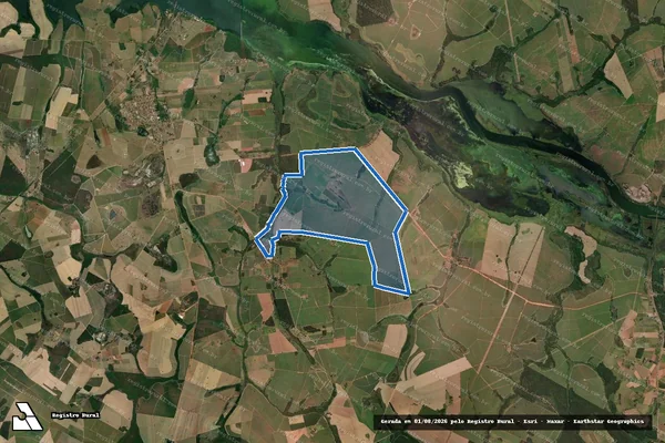 Imagem de satélite de FAZENDA BOA ESPERANÇA em Penápolis - SP