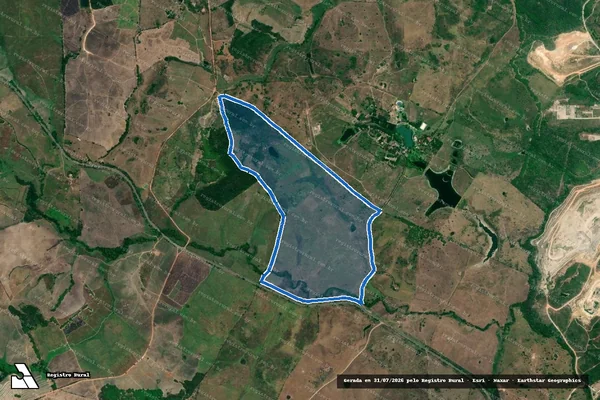 Imagem de satélite de FAZENDA RIBEIRA - GLEBA 01 em Nossa Senhora do Socorro - SE