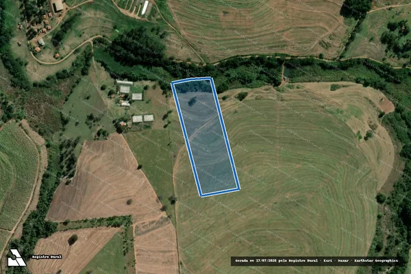 Imagem de satélite de Fazenda Botelho - Parcela 1 em Santa Cruz do Rio Pardo - SP