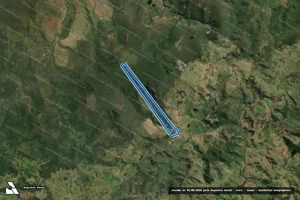 Imagem de satélite de FAZENDA BOA VISTA - Parte 3 em Joaíma - MG