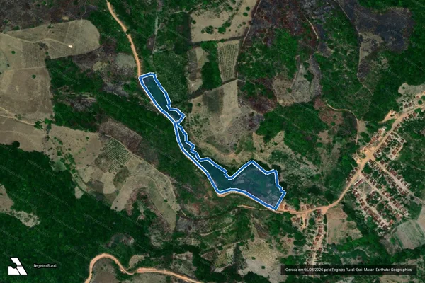 Imagem de satélite de PROJETO DE ASSENTAMENTO MASSANGANA – LOTE 56