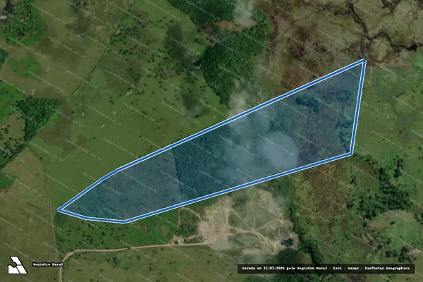 Imagem de satélite de PEDREIRA BOM VIVER - Parcela 1 em Tracuateua - PA