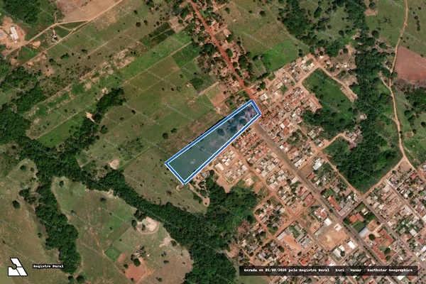 Imagem de satélite de Lote Desm. da Gleba Ibitinga - Lote 11 em Novo Horizonte do Norte - MT