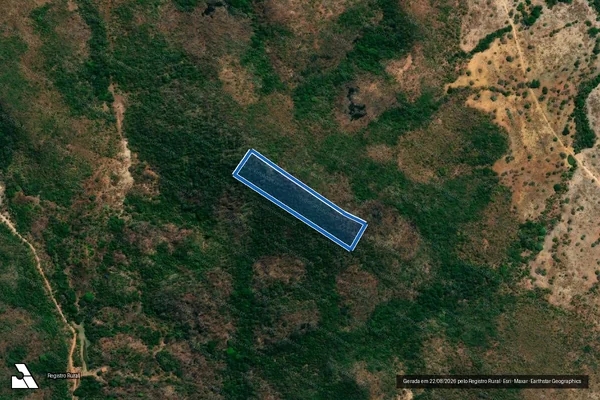 Imagem de satélite de Área de Preservação Ambiental II – 01 – Projeto de Assentamento Goiabal / Área de Preservação Ambiental II – 01 – Projeto de Assentamento Goiabal