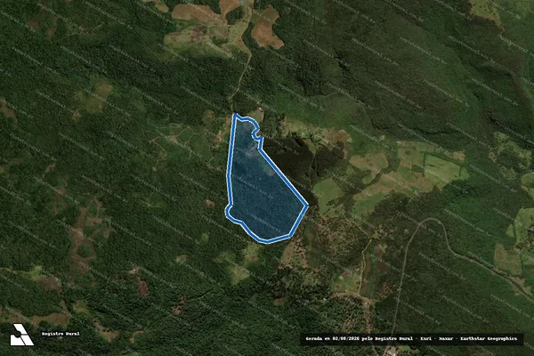 Imagem de satélite de Faxinal do Rio das Pedras - Faxinal do Rio das Pedras em Guarapuava - PR