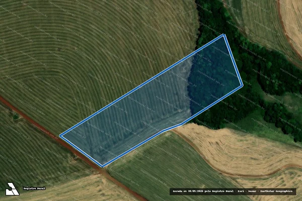 Imagem de satélite de Fazenda Dona Balbina - Parcela 1 em Almirante Tamandaré do Sul - RS