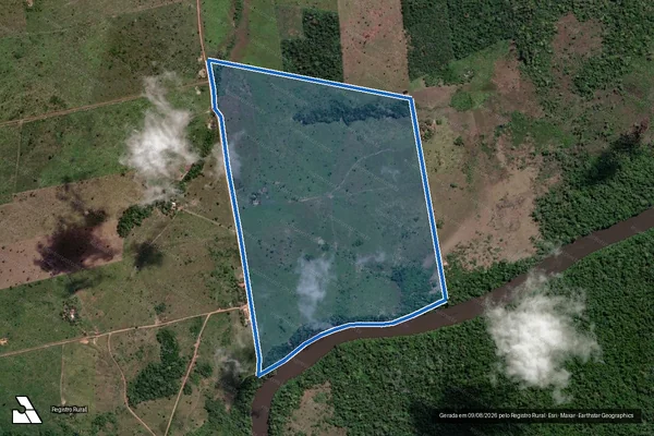 Imagem de satélite de PA POMBAL - LOTE 198 / LOTE 198