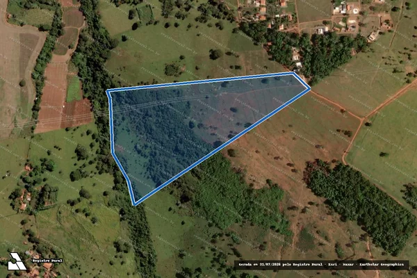 Imagem de satélite de FAZENDA PALMITAL - Parte 2 em Leopoldo de Bulhões - GO