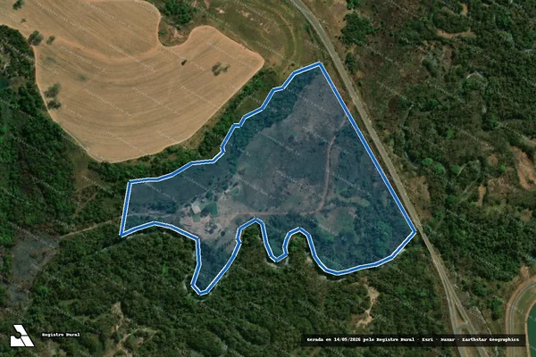 Imagem de satélite de FAZENDA CAMPOS ELISIO em Jataí - GO