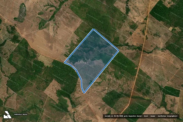 Imagem de satélite de Fazenda Santa Eulina - Parte 1 em Conceição do Araguaia - PA