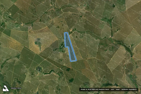 Imagem de satélite de Fazenda Sucesso - Única em Lajedão - BA