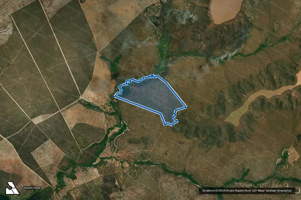 Imagem de satélite de Fazenda Santos Reis ? Gleba II - Fazenda Santos Reis ? Gleba II B em Posse - GO