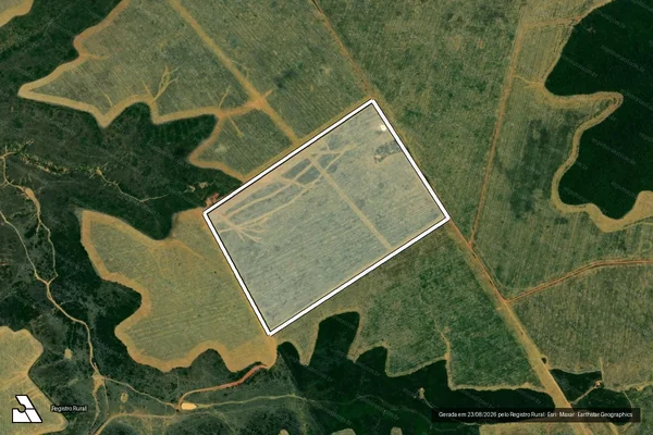Imagem de satélite de FAZENDA CLEMENTE - Parcela 1 em Itinga do Maranhão - MA