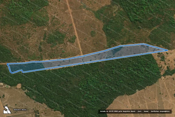 Imagem de satélite de Fazenda Santa Maria - GLEBA C em Colíder - MT