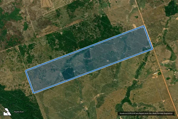 Imagem de satélite de COLÔNIA CANTINHO DO CÉU ? LOTE 287 - PAD PEDRO PEIXOTO em Senador Guiomard - AC