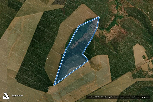 Imagem de satélite de FAZENDA ESTALEIRO - FAZENDA ESTALEIRO ? PARTE 2 em Pastos Bons - MA