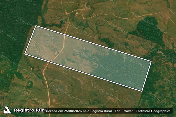 Imagem de satélite de LOTE 64 DA GLEBA 34 DO PIC OURO PRETO / LOTE 64