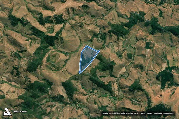 Imagem de satélite de BOA SORTE - PARCELA 02 em Abre Campo - MG