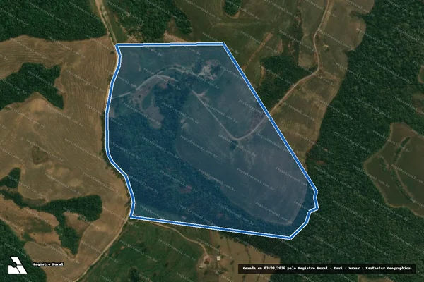Imagem de satélite de Fazenda Marçal - Parte 2 em Reserva - PR