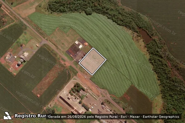 Imagem de satélite de FAZENDA SÃO TOMAZ ABOBORAS - Parte 3 em Rio Verde - GO