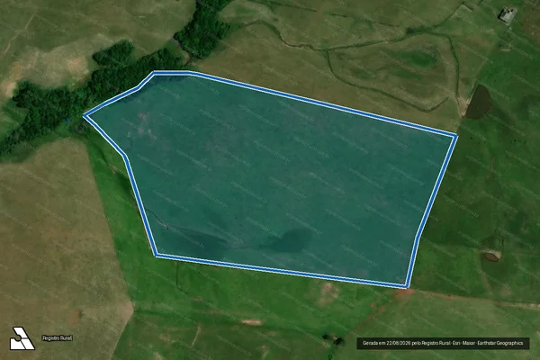 Imagem de satélite de Agrop. Santa Luzia - Dautartas em Tupanciretã - RS