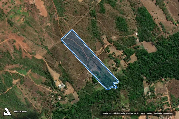 Imagem de satélite de CHÁCARA 09, DO LOTEAMENTO ÁGUA FRIA - 001 em Palmas - TO