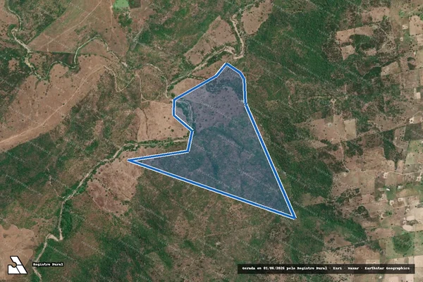 Imagem de satélite de RIACHO DOS CALADOS em Saloá - PE